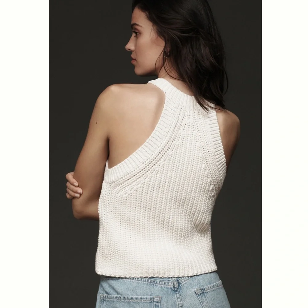 NWT halter sweater tank anthro - Picture 3 of 6